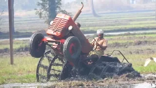 Tractor Videos On Tractor | Tractors stuck in Mud FAILS compilations