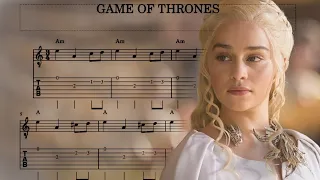 GAME OF THRONES | Best Guitar Tabs With Chords