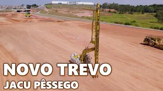 OBRAS NOVO TREVO JACU PÊSSEGO EM CUMBICA ESTÁ EM RITMO ACELERADO VEJA