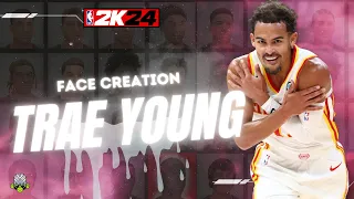 BEST TRAE YOUNG FACE CREATION! NBA 2K24!!!