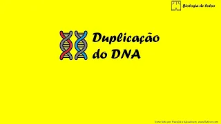 Duplicação do DNA