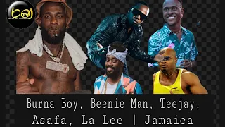 Burna Boy | Beenie Man | Teejay | La Lee | Asafa Powell doing the Drift Dance @ Burna Boy Party