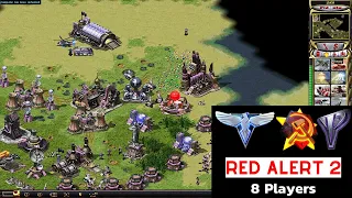 Red Alert 2 Yuri's revenge: Fountain of youth map 8 Players