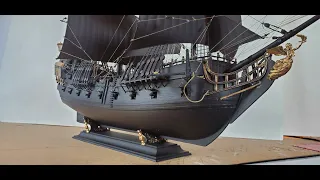 Building the Revell 1/72 Black Pearl Plastic Model - Pirates of the Caribbean