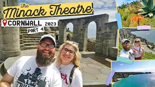 A Walk Around The Minack Theatre & Porthcurno Beach | Cornwall Road Trip Travel Vlog (Pt 4) 🎭