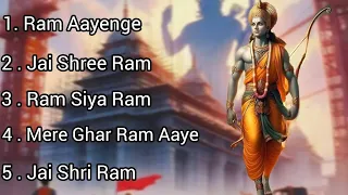 Top 5 - Morning Ram Bhajans | Lord Ram Bhajans | Best Hindi Bhajans Hansraj Raghuwanshi #rammandir