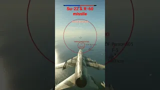 Su-22 & R-60 missile @warthunder @plane @Missile @Russia @USA @Ukrain @dogfight @War