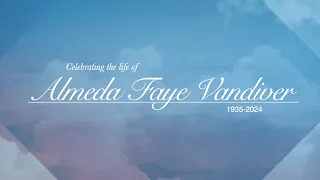 Celebrating the Life of Almeda Faye Vandiver