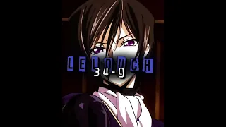 Lelouch Vs Ayanakouji