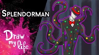 SPLENDORMAN: The BROTHER of SLENDERMAN | Creepypasta Happypasta | Draw My Life