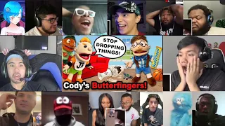 SML Movie: Cody's Butterfingers! Reaction Mashup