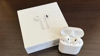 Беспроводные наушники Apple AirPods 2, распаковка и обзор //  AirPods 2 //