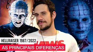 AS DIFERENÇAS ENTRE HELLRAISER DE 1987 E 2022 | PINHEAD, CUBO DE LEMARCHAND E MAIS...