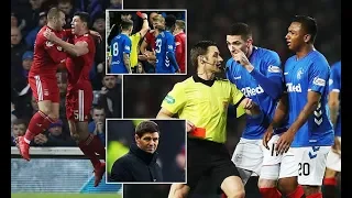 Rangers 0 1 Aberdeen Alfredo Morelos is sent off AGAIN as Scott McKenna hits winner