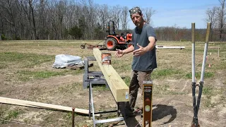 Quick tip #1 How to protect wood posts you are putting in the ground.