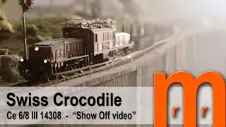 Crocodile lokomotive Ce 6/8 III 14308 - Great Model Locomotives