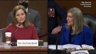 WATCH: Amy Coney Barrett says 'moral convictions' don't guide her decisions as a judge