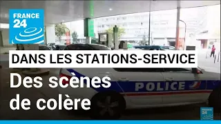 Pénuries d'essence : scènes de colère dans les stations-service • FRANCE 24