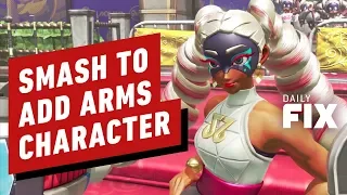 Super Smash Bros. Ultimate's Next DLC Fighter Comes From Arms - IGN Daily Fix