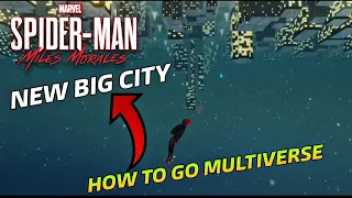 How to go Multiverse in Spider-Man Miles Morales Android 🔥| New Big City | Miles Morales Android |