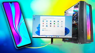 Как установить Windows 11 с android смартфона.Установка Windows 11 с телефона