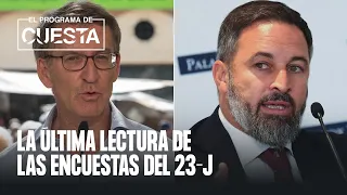Carlos Cuesta y Carmelo Jordá hacen la última y mejor lectura de las encuestas del 23-J