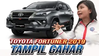 Toyota Fortuner TRD Kick Sensor Grade Tertinggi Terbaru 2019 Dibanding Pajero Sport