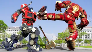 Transformers: Rise of The Beasts - Optimus Prime vs Iron Man | Paramount Pictures [HD] #18