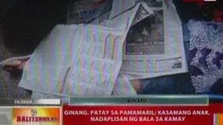 BT: Ginang, patay sa pamamaril sa Tondo, Manila