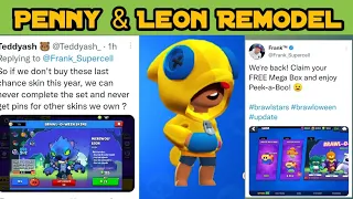 Penny & Leon Remodel 🤩, New free Jessie skin, Free mega box, more 2nd Gadgets & more