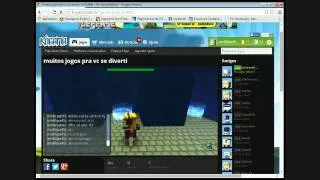 jogando kogama com amigo