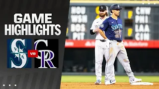 Mariners vs. Rockies Game Two Highlights (4/21/24) | MLB Highlights