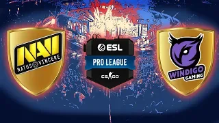 S1MPLE ВЕРНУЛСЯ К ПРЕЖНЕМУ РЕЙДЖУ ТИМЭЙТОВ / NaVi vs Windigo / ESL Pro League Season 9 Europe