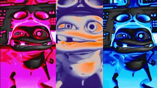 crazy frog sing & dance | mix negative & inverted color fx | awesome audio & visual | ChanowTv