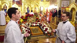 Пасхальная служба в кафедральном Свято-Екатерининском соборе Краснодара