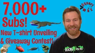 7,000 Subscribers! T-shirt Unveiling and Giveaway!