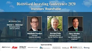 Investors Roundtable - Distressed Investing Conference 2020