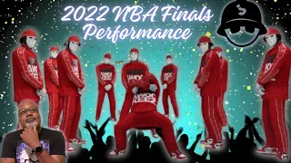 Is this the best Jabbawockeez performance ever!? 2022 NBA Finals Performance!