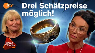 Auf ins Labor: Sechsfacher Wunschpreis für Goldarmreif mit Saphir möglich | Bares für Rares