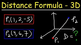 How To Find The Distance Between 2 Points In 3D Space