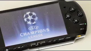 FIFA 07 (UEFA Champions League) Gameplay on PSP