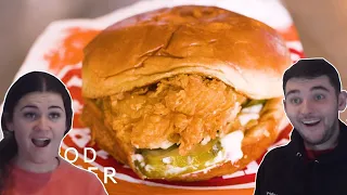 British Couple React to The Best Fast-Food Fried Chicken Sandwich | Best Of The Best