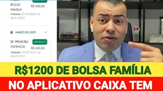 🙌O MILAGRE ACONTECEU! BOLSA FAMÍLIA R$1200 JÁ APARECE no APLICATIVO ATUALIZADO MÃE SOLTEIRA...