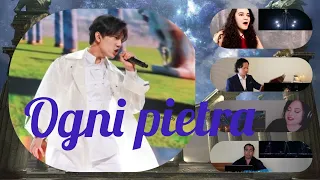 OPERA SINGERS REACT TO DIMASH "OGNI PIETRA ("Olímpico")/COMPILATION