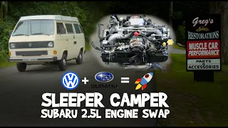 Subaru Swapped 1983 Volkswagen Vanagon Westfalia Overland Camper build