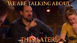 Critical Role - Travis to Laura "We are talking about this later!"