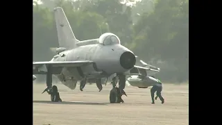 Sri Lanka Air Force  F 7 Fighter Jets in Action - Bomb Loading, Airborne for Operation & Landing