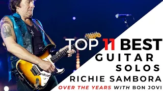 Richie Sambora Top 11 Best guitar solos with Bon Jovi
