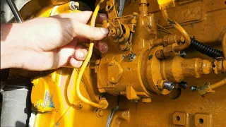 johndeere diesel pump starting problem | stanadyne 4 cylinder diesel pump