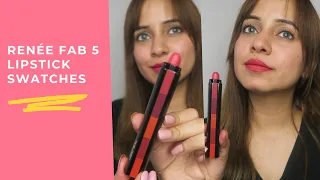 5 in 1 lipstick | Renée fab 5 lipstick #shorts